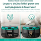Enclos pliable en tissu Oxford pour chien et chat