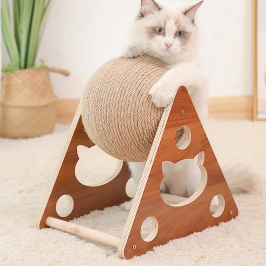 Griffoir Boule en Sisal pour Chats – Jouet Durable et Design