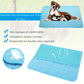 Tapis Rafraîchissant Extra-Large pour Chien – Ice Pad Respirant pour Été
