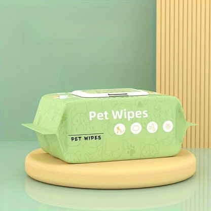 Lingettes de Toilette Sans Odeur pour Chiens et Chats