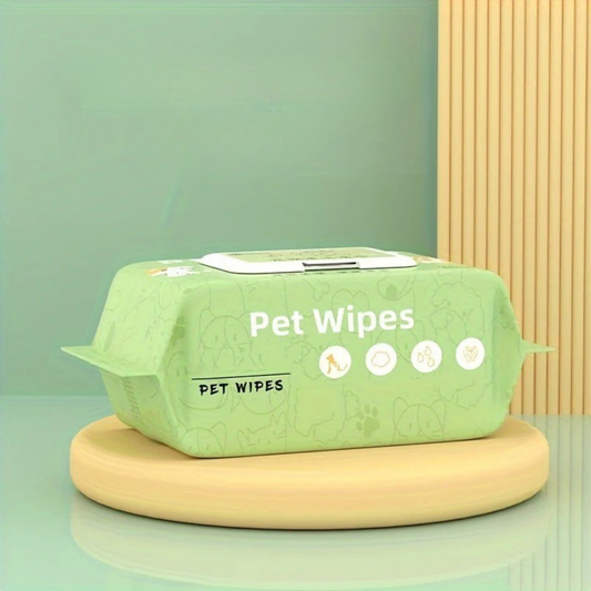Lingettes de Toilette Sans Odeur pour Chiens et Chats