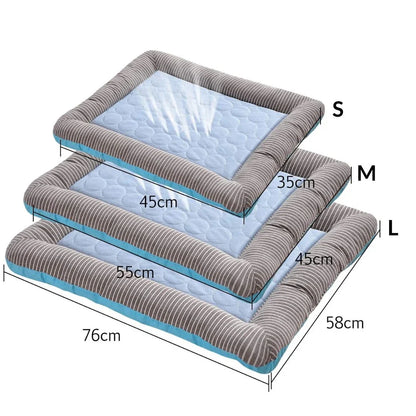Tapis Rafraîchissant Rembourré pour Animaux – Confort d’Été
