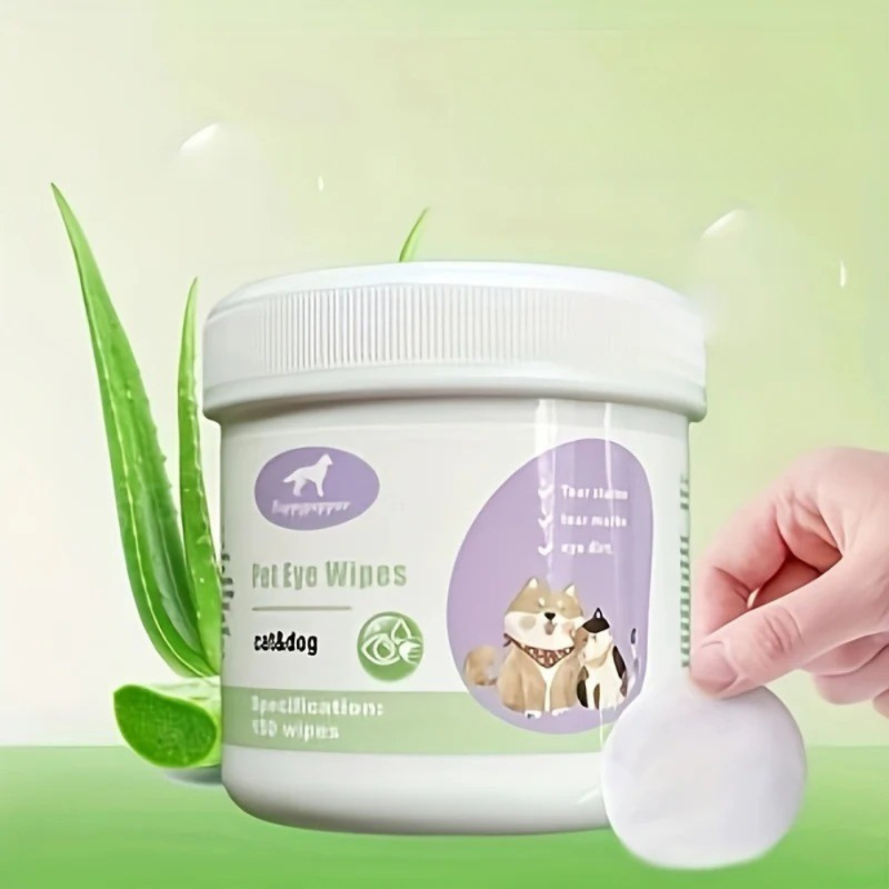 Lingettes pour les Yeux des Animaux – 150 pièces