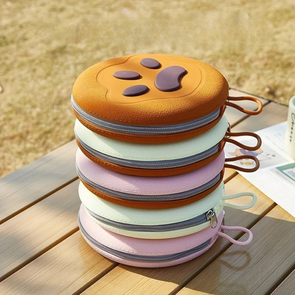 Gamelle double pliable en silicone pour voyage