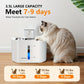 Fontaine à Eau pour Chat avec Détecteur de Mouvement – 3,5L Rechargeable
