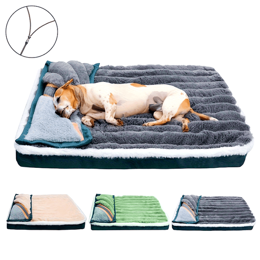 Matelas Orthopédique à Mémoire de Forme avec Oreiller Intégré