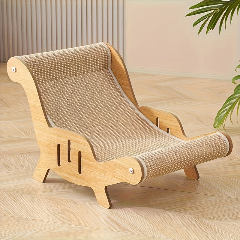 Chaise griffoir pour chat en corde de sisal, visuel produit