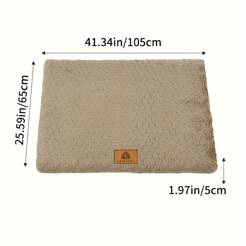 Coussin Moelleux Rectangulaire pour Chien et Chat