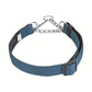 Collier étrangleur anti-traction en polyester avec chaîne inox
