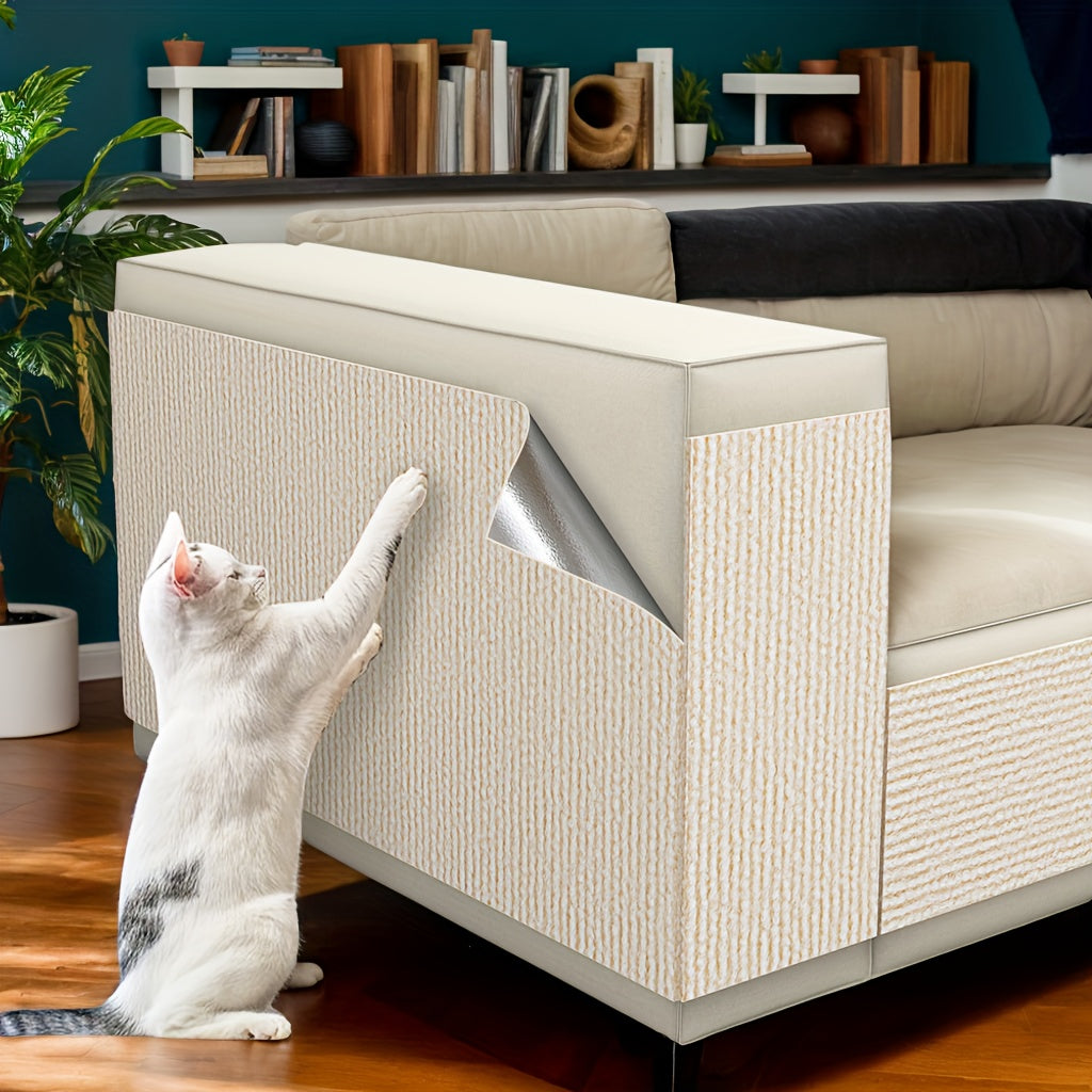 Protection anti-griffes adhésive pour canapé