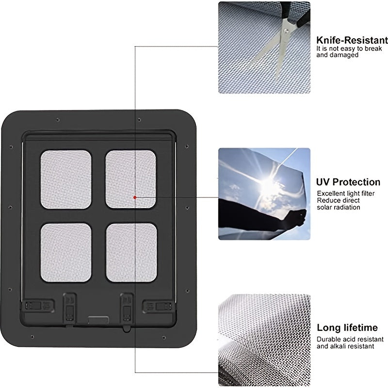 Porte Moustiquaire Verrouillable pour Chien et Chat – Fermeture Automatique