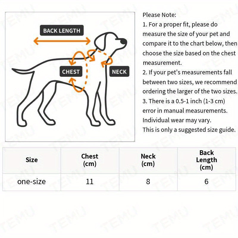 Salopette Cartoon Ourson pour Petits Chiens