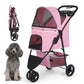 Poussette pour Chien et Chat avec Rangement Intégré