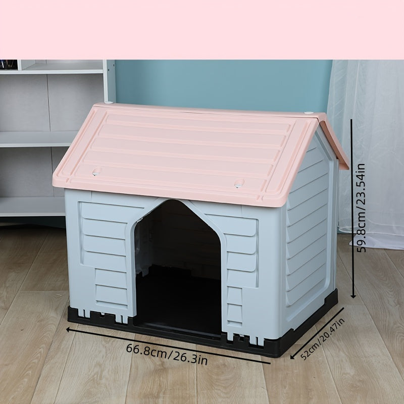 Niche Plastique Étanche & Aérée pour chien