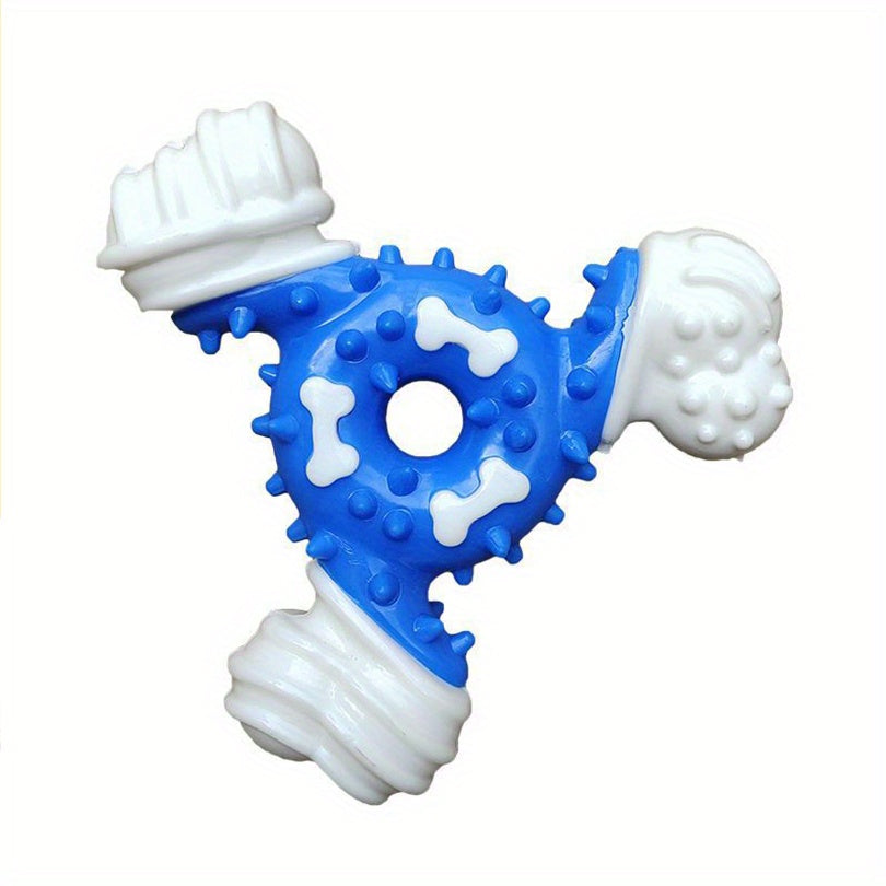 Jouet Triangulaire à Mâcher pour Chiens – Nettoyage Dentaire