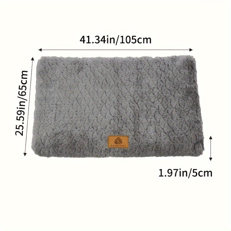 Coussin Moelleux Rectangulaire pour Chien et Chat