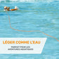 Longe Corde Orange Poignée Confort pour Chien