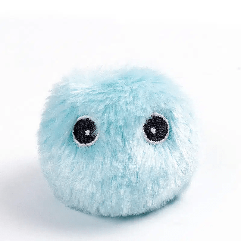 Balle en Peluche Interactive avec Sons d’Animaux Réalistes pour Chat