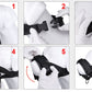 Muselière de dressage en nylon réglable – confort et contrôle sans gêne