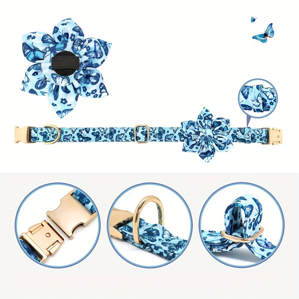 Collier Fleuri (fleur amovible) pour Chien