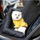 Housse de Siège Voiture pour Chien avec Bords Rembourrés