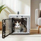 Cage de Transport Pliable pour Chat – Design Rigide & Aéré