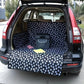 Tapis de Coffre pour Chien – Motif Pattes Noires