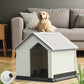 Niche Minimaliste Extérieure en Plastique Rigide pour Chien