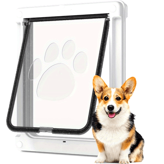 Porte pour Chien et Chat à Battant Magnétique – Installation Mur ou Porte