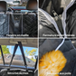 Housse de Siège Voiture pour Chien avec Fenêtre Maille et Poche