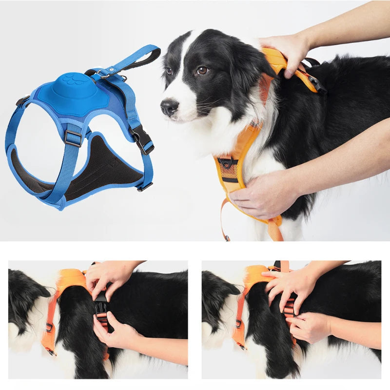 Harnais Confort Total pour Chien – Anti-Traction & Respirant