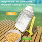 Gourde portable 2-en-1 pour eau et croquettes (1000ml + 300g)