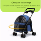 Poussette Convertible Premium pour Chats et Petits Chiens