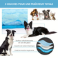 Tapis Rafraîchissant Extra-Large pour Chien – Ice Pad Respirant pour Été