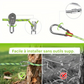 Système de Longe Aérienne pour Chien – 15 m + 3,6 m de ligne de course