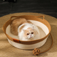 Panier Tressé Confort pour Chat – Design Oreilles & Queue