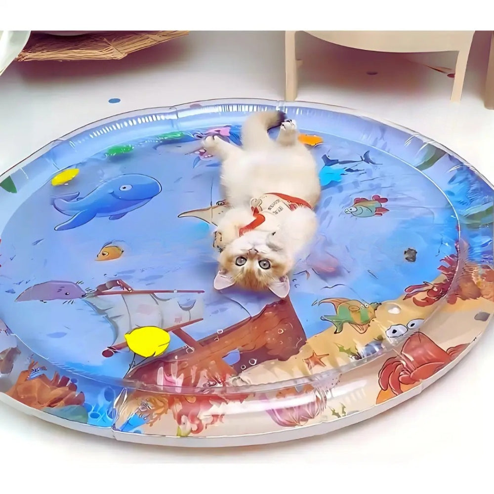 Tapis Aquatique Rafraîchissant – Confort d’Été pour Chien & Chat