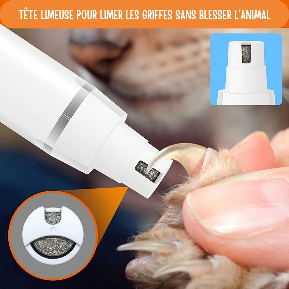 Kit de Toilettage Silencieux 4-en-1 pour Chiens et Chats