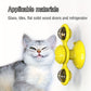 Jouet interactif pour chat en forme de moulin à vent