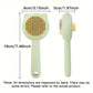 Brosse de toilettage auto-nettoyante pour chat