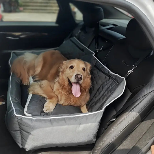Lit de Voiture Confort Plus pour Chien – Sécurité & Protection Auto