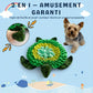 Tapis de Fouille Tortue 2-en-1 pour Chien
