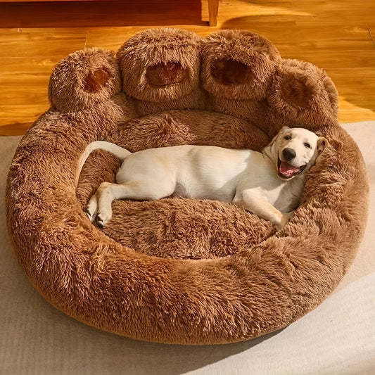 Coussin Patte Géante en Peluche pour Chien et Chat