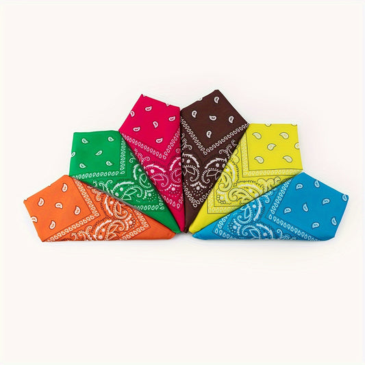 Bandana Classique Carré pour Chien – Motif Paisley