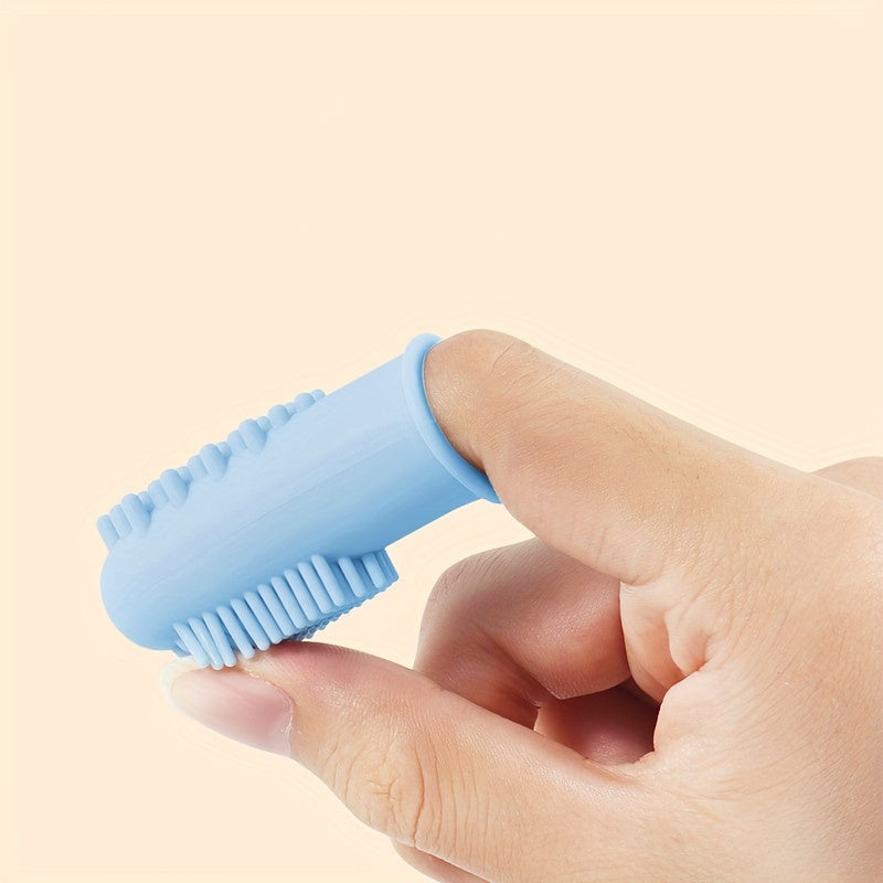 Brosse à Dents Doigt + Dentifrice Goût Bœuf