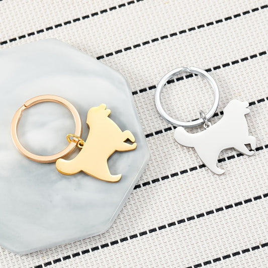 Médaille chien personnalisable en acier inoxydable