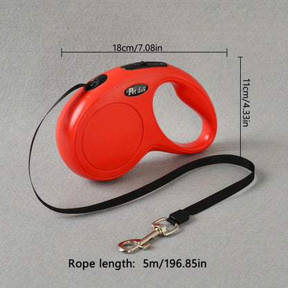 Laisse Rétractable Anti-Enchevêtrement pour Chiens et Chats