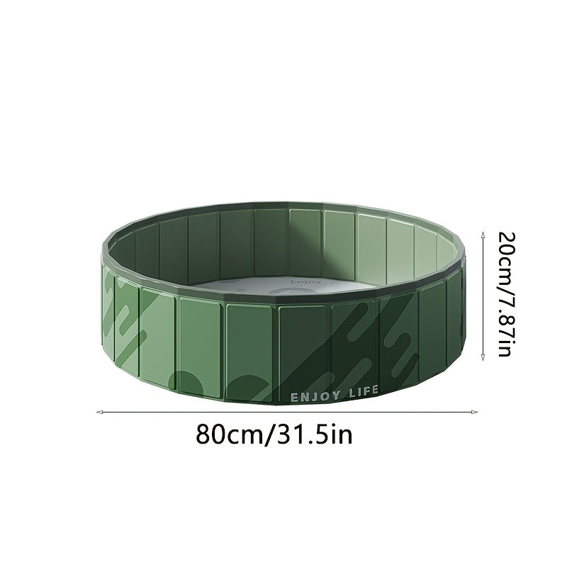 Piscine Camouflage Pliable pour Chiens et Chats