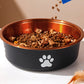 Lot de 2 gamelles inox antidérapantes pour chien