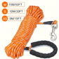 Longe Réfléchissante Orange en Nylon pour Chien – 5 m à 15 m
